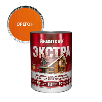 Защитно-декоративное покрытие для древесины алкидное орегон 2,7 л Акватекс-ЭКСТРА *1/4/144