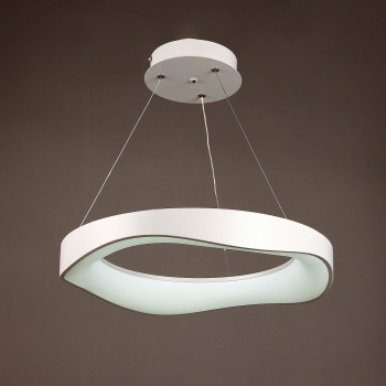 Светильник подвесной светодиодный акриловый 480мм h150см 80W 9224 C LED пульт S=20м2 *1