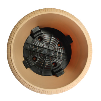 Кашпо пластм. "Lе Jardin"13л d верха 350мм h290мм дрен.реш.,п/корн.вент.,Кол. Зол.мр.105-3К*1/10