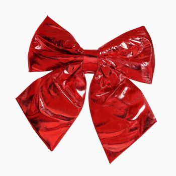 Украшение ёлочное "Бант лоск" 24х26 см, красный 6947647