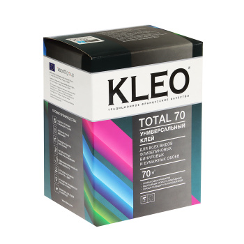Клей для обоев универсальный 500г TOTAL 70 KLEO *1/12