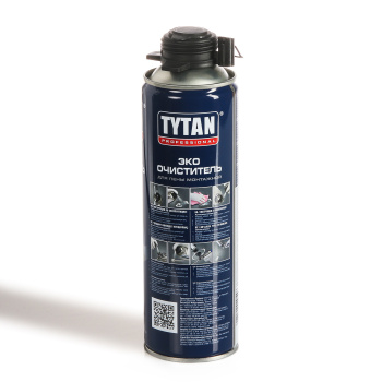 Очиститель монтажной пены 500 мл TYTAN ECO Очиститель монтажной пены 500 мл TYTAN ECO