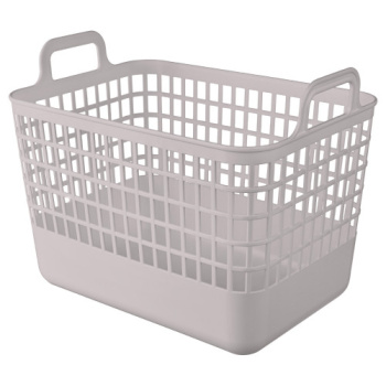 Корзина для хранения пластм. "Kobo" 320х224х255мм 15л  Св.-бежевый арт 435296034 ("Бытпласт") *1/16