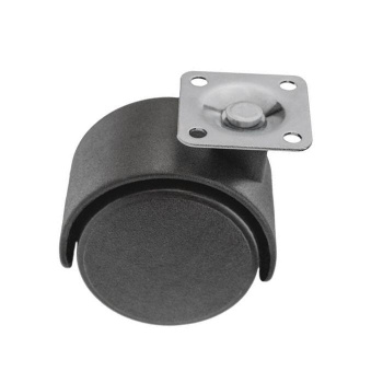 Опора мебельная 40мм с пятой ЧЁРНАЯ М2142и SANBERG*10