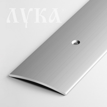 Порог-стык одноуровневый 44.5х900 мм Лука ПС 04, серебро люкс