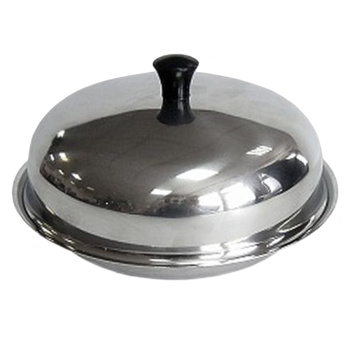 Масленка нерж. круглая d11см 1с643 (Аша) *1/12