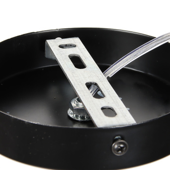 Люстра N6595/6 BK+COP 6*40W E14 220V (d-690; h-325)  VERNER LIGHTING *1