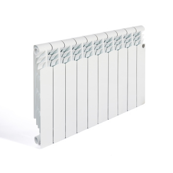 Радиатор алюминиевый 10 секций Royal Thermo Revolution, 500 мм, белый Радиатор алюминиевый 10 секций Royal Thermo Revolution, 500 мм, белый