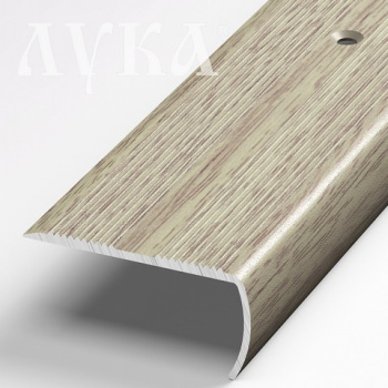 Порог-угол внешний 40х20х900 мм Лука ПУ 06, дуб беленый