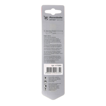 Сверло по металлу 8,00*117/75мм HSS-G P6M5 (1шт) блистер арт.675080 DYNAMIC RENNBOHR *10/40/320 Сверло по металлу 8,00*117/75мм HSS-G P6M5 (1шт) блистер арт.675080 DYNAMIC RENNBOHR *10/40/320