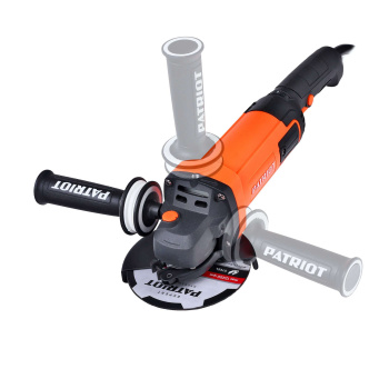 Шлифмашина угловая 125мм 1300Вт 11000об/мин М14 AG 128E PATRIOT *1/8 Шлифмашина угловая 125мм 1300Вт 11000об/мин М14 AG 128E PATRIOT *1/8