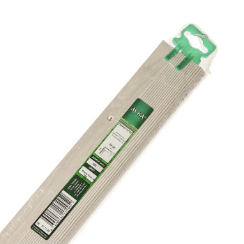 Порог-угол внешний 54х41.8х900 мм Лука ПУ 02, ясень белый