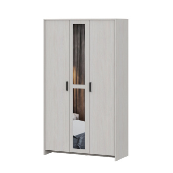 Шкаф 2094*500*1201 с 3 дверками Ясень Анкор светлый/Ясень Анкор светлый МСП 1 СВ-мебель*1