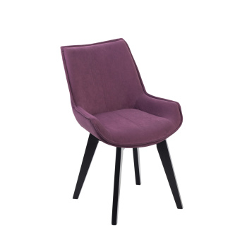 Стул СТОЛБУРГ Наоми Массив, 55х82х61 мм, велюр, сливовый