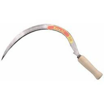 Серп L-390, зубчатый, дерев ручка, Жнец-47 Н.Новгород *150