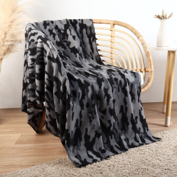 Плед 130*150см флисовый Камуфляж Экономь и Я *1/12 Плед 130*150см флисовый Камуфляж Экономь и Я *1/12