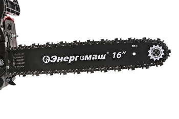 Пила цепная бензиновая 2Т 2,7л.с 37см3 шина40см цепь64зв. шаг3/8" паз1,5мм БП-3716 Энергомаш *1/4 Пила цепная бензиновая 2Т 2,7л.с 37см3 шина40см цепь64зв. шаг3/8" паз1,5мм БП-3716 Энергомаш *1/4