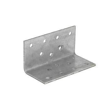 Уголок крепежный равносторонний  40х40х80х2мм KUR-40х80 *100