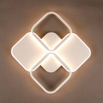 Светильник потолочный светодиодный 2321/96W white 500*500 мм 3 реж., пульт S=20м2 VERNER LIGHTING*1