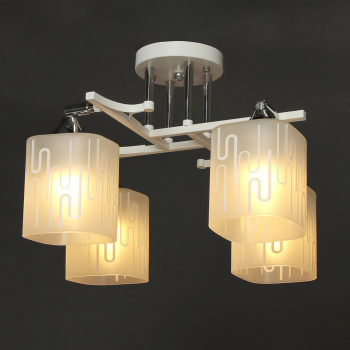 Люстра N5487/4 4*40W E27 (d-450; h-270) VERNER LIGHTING *1