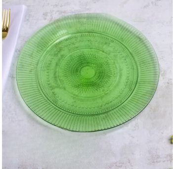 Тарелка стекло Luminarc "Louise Chartreuse" мелк. d25см Зеленый прозрачный O0486 *18 Тарелка стекло Luminarc "Louise Chartreuse" мелк. d25см Зеленый прозрачный O0486 *18