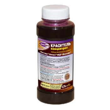 Краситель-концентрат для пропиточных составов 0,25 л WOODMASTER *1/12/1680