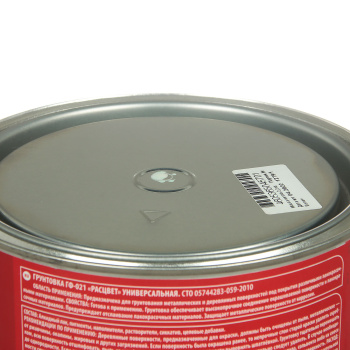 Грунтовка ГФ-021 белая 2,2 кг Расцвет *1/6/252