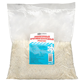 Реагент противогололедный 25 кг МаксГарант, экологичный