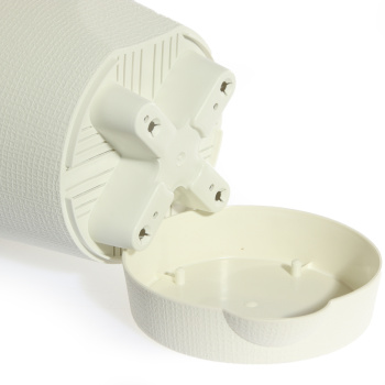 Кашпо пластм. "Le Parterre" 1,4л d верха 150мм h135мм с поддоном Кремовый 203-6 (Tek.A.Tek)*1/24