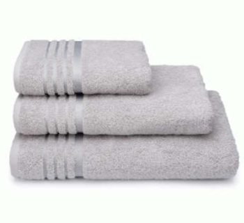 Полотенце махровое 50*90см Storia цв.14-0000 серый ПЦ-2601-4857 *5/20