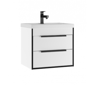 Тумба /Домино/ "Форта 60" подвесная белая *1