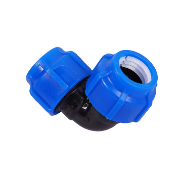 Угольник ПНД компрессия Ø 25 *1/160