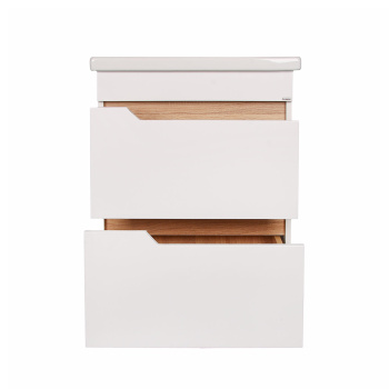 Тумба /LOGRO/ "Анталия 60/2" (выписывать раковину COMO 60 (БЛ322) Cersanit) *1/8