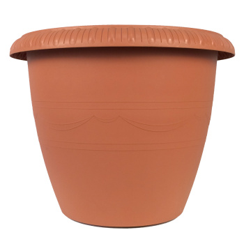 Кашпо пластм. "Lе Jardin"20,5л d верха 400мм h330мм дрен.реш.,прикорн.вент. Террак.106-4*1/10