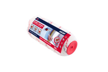 Ролик "Профи" Акор, 180 мм, d-8 мм, красно-серый, полиамид