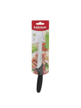 Нож кухонный ATTRIBUTE  пл.р. Chef универсальный дл.лезв.12см AKC014 блистер *1/6/72 Нож кухонный ATTRIBUTE  пл.р. Chef универсальный дл.лезв.12см AKC014 блистер *1/6/72