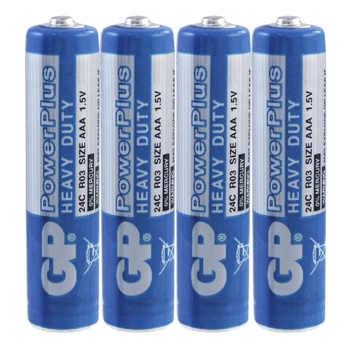 Элемент питания AAA (R03) GP HD пленка 24CEBRA-2S4 *4/40/200/1000