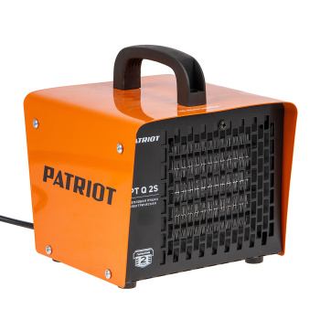 Тепловая пушка PATRIOT PT-Q 2S (1/2кВт,220В,150м3/ч,терморегул,керамич,нагр.эл,шнур с евровилк.)*1/6 Тепловая пушка PATRIOT PT-Q 2S (1/2кВт,220В,150м3/ч,терморегул,керамич,нагр.эл,шнур с евровилк.)*1/6