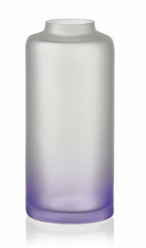 Ваза д/цветов стеклянная "BOHEMIA" выс.240мм Сиреневое дно 82251/240/D5404 "KRYSTALEX" *1/6