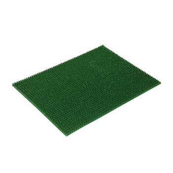 Коврик щетинистый 45*60 см  на прот. осн. ( зеленый)  "KOVROFF"  "Травка"  (арт. 11163) *1/25 (ГШ90)