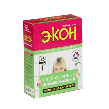 Клей для обоев флизелиновый ЭКОН, 26 м², 200 г