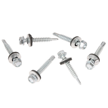 Саморезы кровельные BROZEX 5,5*32 цинк (10кг) промтара *10