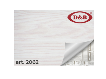 Пленка самоклеящаяся 67см*8м  2062  кремовое дерево  D&B  (Китай) *1/6