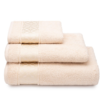 Полотенце махровое 70*130см Osman цв.13-0908 бежевый 460гр/м2 ПЦ-3501-5767 *2/8