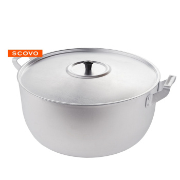 Кастрюля алюм. 13,0л d34см полусферическая МШ-019 (Демидовский) *1/4