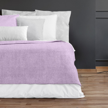 Покрывало 140*220см рогожка Сирень Волшебная ночь *1/12 *