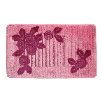 Коврик д/ванной Bombini "Classic" (60см х 100см) Фуксия CLC 201811 *1/40