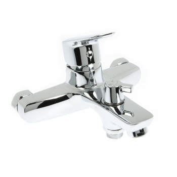 Смеситель для ванны IDDIS Vibe, короткий излив, однорычажный