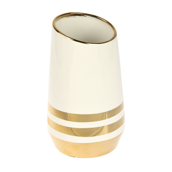 Ваза керамика "Адэр" полоски, 9х19 см, микс 5372614