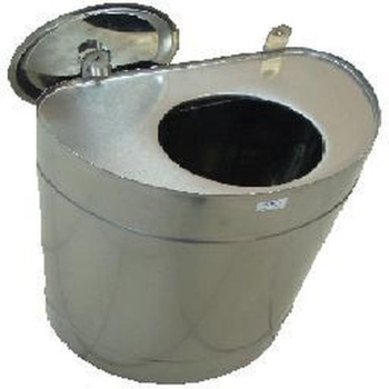 Бак выносной вертикальный 60л., нержавейка 0,8мм   *1